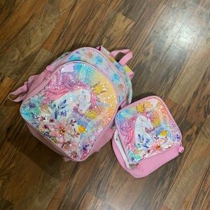 Like new girls book bag interchangeable